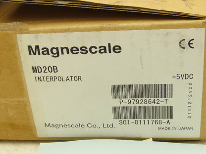 Magnescale MD20B Interpolator Detector Unit with A/B Quadrature Output 5VDC