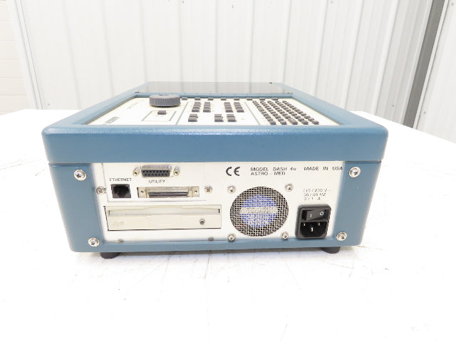 Astro-Med Dash 4U Portable Test Kit Four Channel Chart Recorder Custom Case