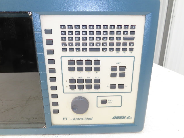 Astro-Med Dash 4U Portable Test Kit Four Channel Chart Recorder Custom Case