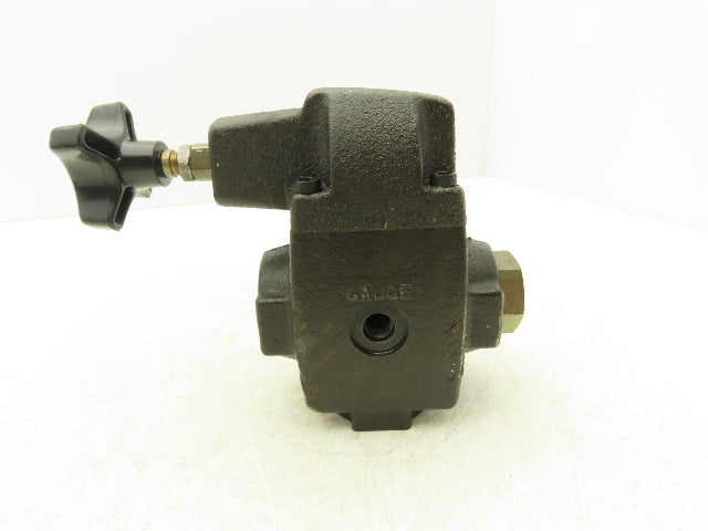 Vickers CS06B50 Hydraulic Relief Valve 125-1000 PSI Adjustable Eaton