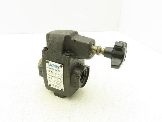 Vickers CS06B50 Hydraulic Relief Valve 125-1000 PSI Adjustable Eaton