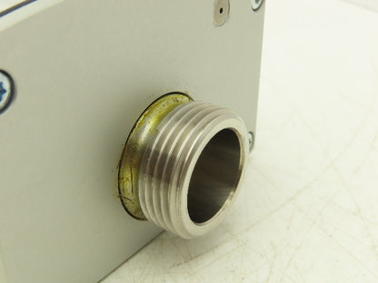 IFM SU8200 Ultrasonic Flow Meter Digital Display Sensor 100L/min 16 Bar 19-30VDC