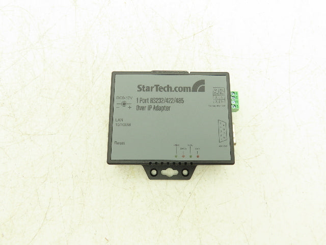 Startech.com NETRS2321E 1 Port Serial RS-232/422/485 Over IP Adapter 9-12VDC