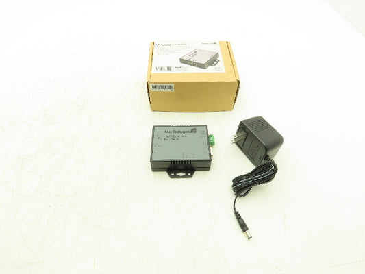 Startech.com NETRS2321E 1 Port Serial RS-232/422/485 Over IP Adapter 9-12VDC