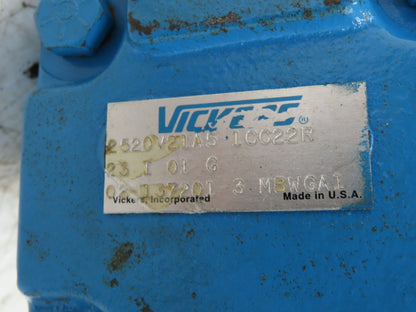 Vickers 2520V21A5-1CC22R Double Vane Hydraulic Pump 21/14GPM 1200 rpm 2500psi