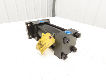 Yates Hydraulic Double Acting Cylinder 3.2" Bore 5" Flange Mount