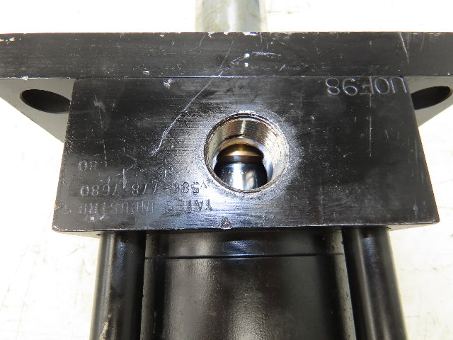 Yates Hydraulic Double Acting Cylinder 3.2" Bore 5" Flange Mount