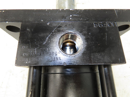 Yates Hydraulic Double Acting Cylinder 3.2" Bore 5" Flange Mount