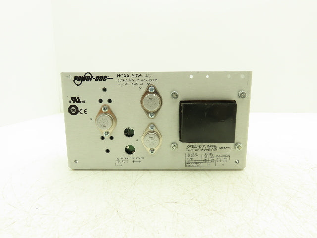 Power One HCAA-60W-AG DC Power Supply 100-240VAC Input 5/12/15VDC Output