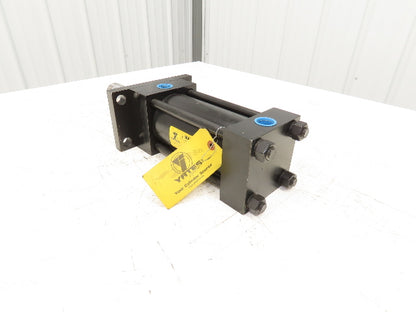 Yates Hydraulic Double Acting Cylinder 3.2" Bore 5" Flange Mount