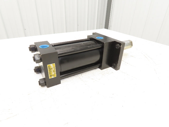 Yates Hydraulic Double Acting Cylinder 3.2" Bore 5" Flange Mount