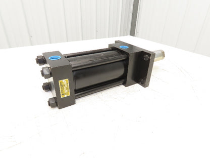 Yates Hydraulic Double Acting Cylinder 3.2" Bore 5" Flange Mount