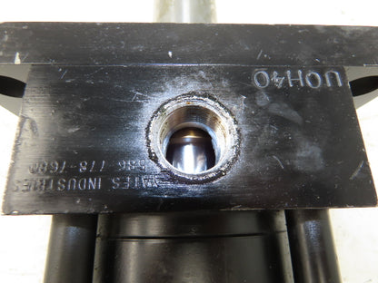 Yates Hydraulic Double Acting Cylinder 3.2" Bore 5" Flange Mount