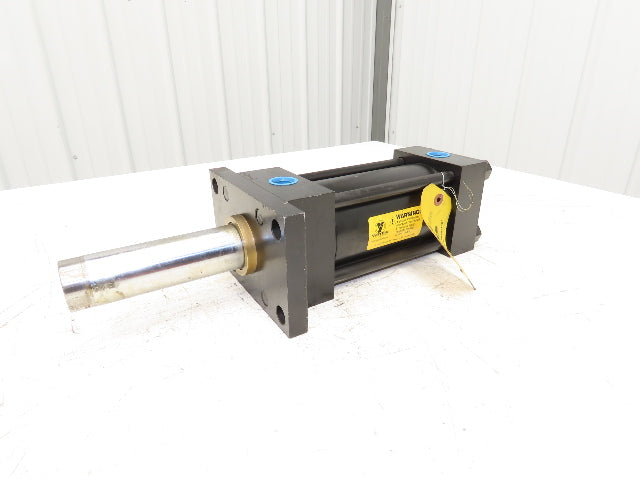 Yates Hydraulic Double Acting Cylinder 3.2" Bore 5" Flange Mount