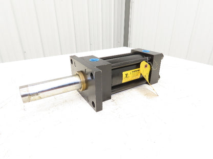 Yates Hydraulic Double Acting Cylinder 3.2" Bore 5" Flange Mount