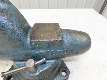 Wilton C-1 Combination Pipe Bench Vise 4-1/2" Jaw Bullet Vintage 03-94