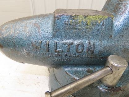 Wilton C-1 Combination Pipe Bench Vise 4-1/2" Jaw Bullet Vintage 03-94
