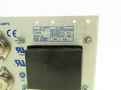 International IHD-48-3 DC Power Supply 100-240VAC 47-63Hz Input 48VDC 3A Output