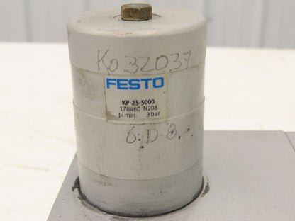 Festo DSBC-100-650-PPVA-180E Air Cylinder 100mm Bore 650mm Stroke w/Rod Clamp