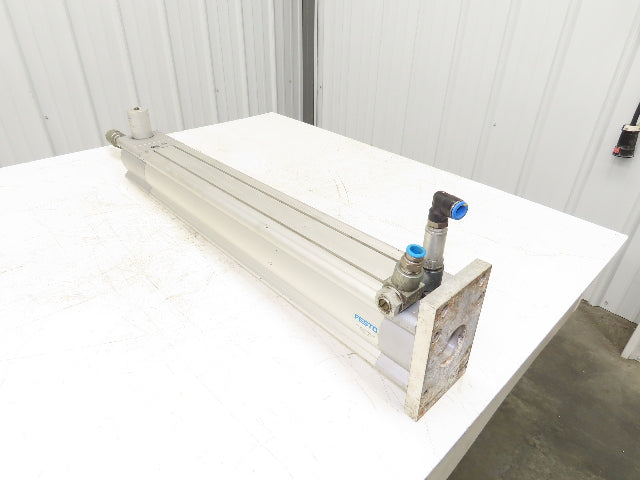 Festo DSBC-100-650-PPVA-180E Air Cylinder 100mm Bore 650mm Stroke w/Rod Clamp