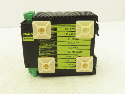FEAS SNT9012 Switch Mode DC Power Supply 8A 96W 12VDC Output