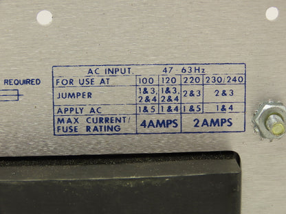 Power One HE48-4-A DC Power Supply 100-240VAC 47-63Hz Input 48VDC 4A Output