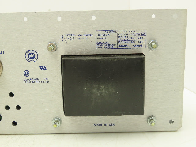 Power One HE48-4-A DC Power Supply 100-240VAC 47-63Hz Input 48VDC 4A Output