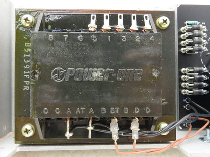 Power One HE48-4-A DC Power Supply 100-240VAC 47-63Hz Input 48VDC 4A Output