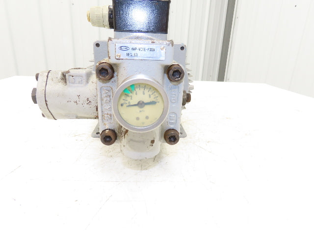 Toyo-Oki TWF4819AT Hydraulic Pump Power Unit 220V 3PH HVP-VC1E-F30A