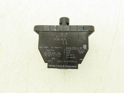 Demag SES1 1OE1S Switching Element Contact Block for Crane Control