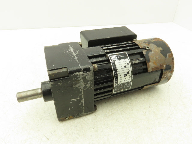 Bodine 34R6BFCI-W2 Gearmotor 1/9Hp 115V 1PH 20.37 Ratio 83 RPM Inline Parallel