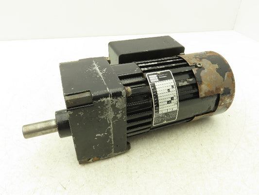Bodine 34R6BFCI-W2 Gearmotor 1/9Hp 115V 1PH 20.37 Ratio 83 RPM Inline Parallel