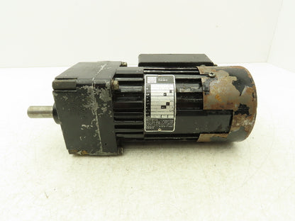Bodine 34R6BFCI-W2 Gearmotor 1/9Hp 115V 1PH 20.37 Ratio 83 RPM Inline Parallel