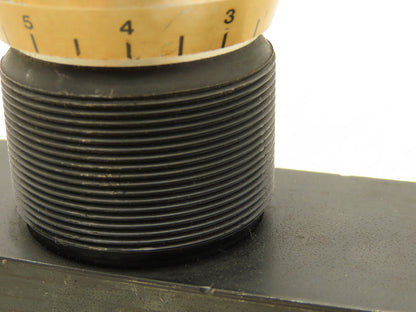 Tognella FT257/5-100 Single-Acting Needle Control Valve SAE O-Ring Threads