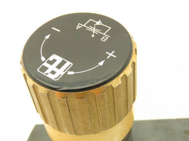 Tognella FT257/5-100 Single-Acting Needle Control Valve SAE O-Ring Threads