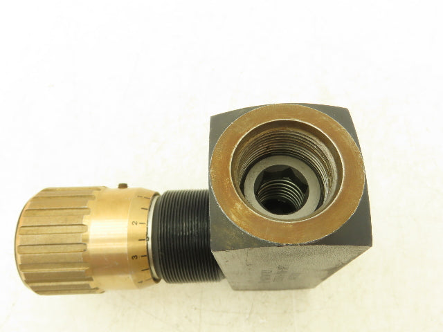 Tognella FT257/5-100 Single-Acting Needle Control Valve SAE O-Ring Threads