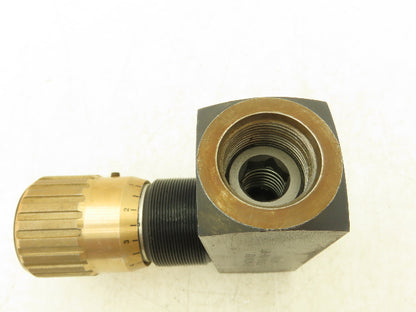 Tognella FT257/5-100 Single-Acting Needle Control Valve SAE O-Ring Threads