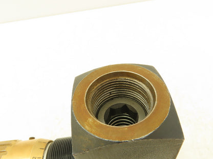 Tognella FT257/5-100 Single-Acting Needle Control Valve SAE O-Ring Threads