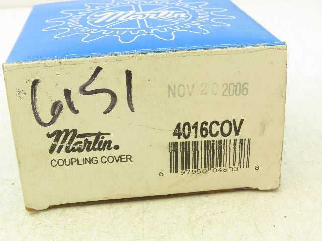 Martin 4016COV Coupling Cover #40 Chain 4" OD x 2" Width Lot Of 2
