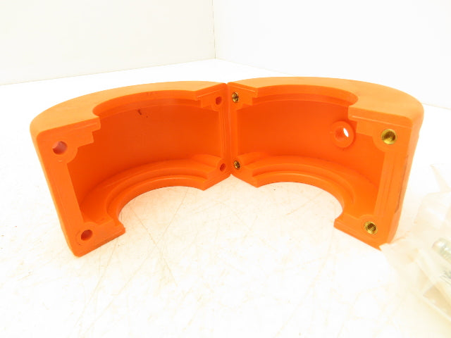 Martin 4016COV Coupling Cover #40 Chain 4" OD x 2" Width Lot Of 2