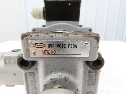 Toyo-Oki TWF4819AT Hydraulic Pump Power Unit 220V 3PH HVP-VC1E-F30A