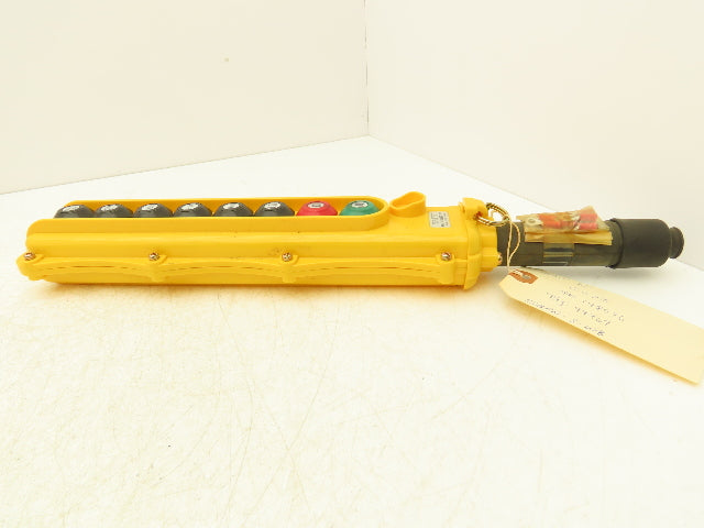 Electromotive Systems SBPN-8-WB Pendant Pushbutton Control Switch 8 Button