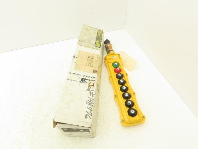 Electromotive Systems SBPN-8-WB Pendant Pushbutton Control Switch 8 Button