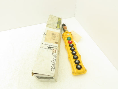Electromotive Systems SBPN-8-WB Pendant Pushbutton Control Switch 8 Button