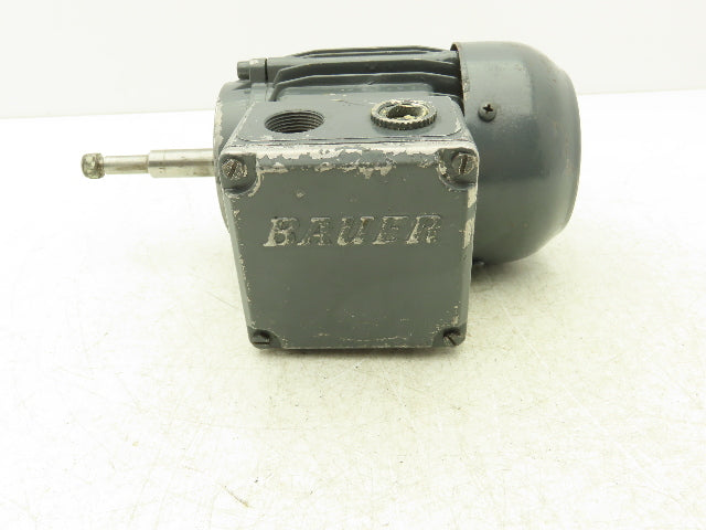Bauer E3-20/DK 54-143L Gearmotor Motor Only 110W 1620rpm 550V 3PH Step Shaft