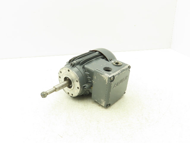 Bauer E3-20/DK 54-143L Gearmotor Motor Only 110W 1620rpm 550V 3PH Step Shaft