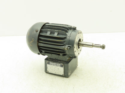 Bauer E3-20/DK 54-143L Gearmotor Motor Only 110W 1620rpm 550V 3PH Step Shaft