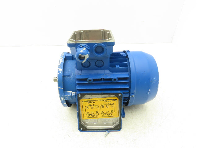 Elektro Drive MTOML71B4/2 AC Motor .37kw .5Hp 1656rpm 230/460V 3PH IEC 71 Frame