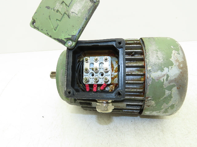 ATB RF 0.75/4-7 Metric AC Motor 0.9kw 1.2Hp 1710rpm 460V 3PH IEC 80M Frame