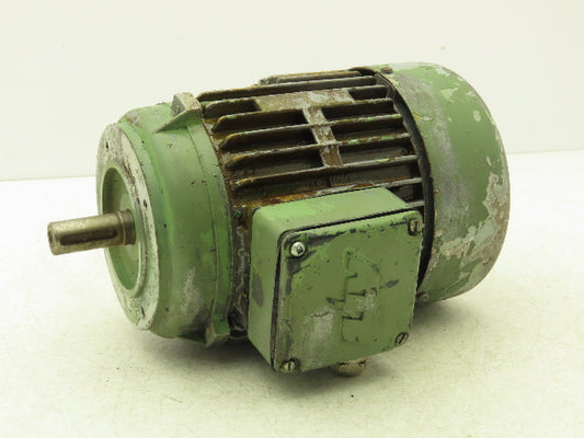 ATB RF 0.75/4-7 Metric AC Motor 0.9kw 1.2Hp 1710rpm 460V 3PH IEC 80M Frame